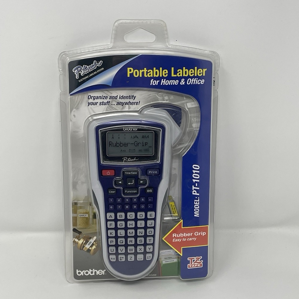 Brother P-Touch PT-1010 Portable Label Maker Handheld Printer TZ Tape New Sealed